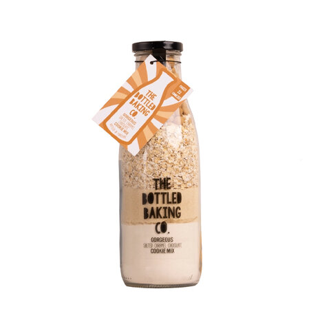 Bakmix Smart Cookie & karamel in een fles 2x750 ml